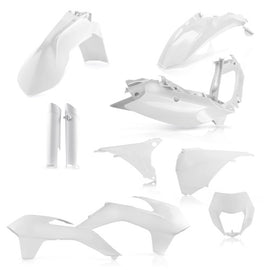 Kit de Plásticos Completo Acerbis para KTM EXC / EXC-F (2014-2015) Blanco | MOTOBIKE RIOJA