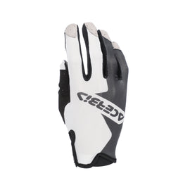 Guantes Acerbis MX X-P 2.0 Vented Negro/Blanco - palma Nanofront