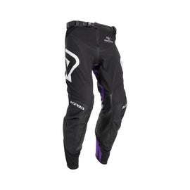 Pantalón Acerbis MX Track 2.0 Viola/Bianco, vista trasera