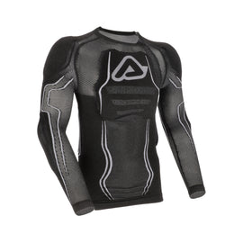 Peto Acerbis X-Fit Level 2 2.0 Negro/Gris - vista frontal