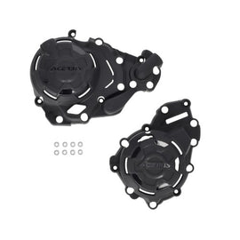 Kit de Tapas Protectoras de Motor Acerbis X-Power - CF Moto 450 MT (Negro) | MOTOBIKE RIOJA
