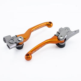 Kit de Manetas Freno y Embrague ZETA Pivot FP - KTM / Husqvarna (Naranja) | MOTOBIKE RIOJA