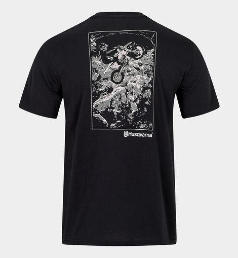 Camiseta Casual Husqvarna DAUNTLESS TEE | MOTOBIKE RIOJA