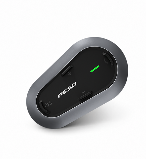 Intercomunicador Bluetooth RESO Pilot Lite para casco de moto