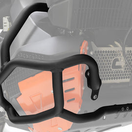 Detalle de las defensas de motor CrossPro para KTM 790 / 890 Adventure | MOTOBIKE RIOJA