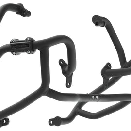 Defensas de motor CrossPro de aluminio para KTM 790 / 890 Adventure en negro texturado | MOTOBIKE RIOJA