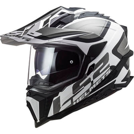 Casco LS2 MX701 Explorer Graphic – Rendimiento Trail para Aventuras sin Límites