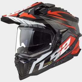 Casco LS2 MX701 Explorer Graphic – Rendimiento Trail para Aventuras sin Límites