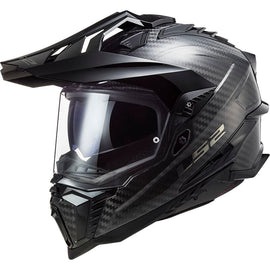 Casco LS2 MX701 Explorer Carbon Solid – Ligereza y Seguridad para Aventura sin Límites