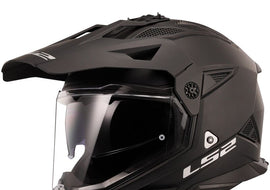 Casco LS2 MX702 Pioneer II Matt Black - Ligero, Seguro y Versátil