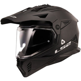 Casco LS2 MX702 Pioneer II Matt Black - Ligero, Seguro y Versátil