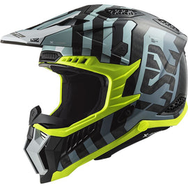 CASCO LS2 MX703 X-FORCE BARRIER GLOSS YELLOW FLUOR AMARILLO