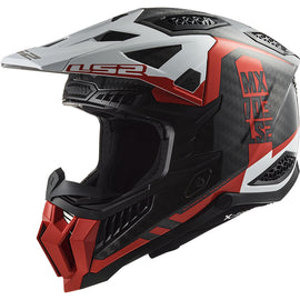 CASCO LS2 MX703 X-FORCE VICTORY GLOSS RED ROJO