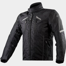 CHAQUETA LS2 SERRA EVO BLACK MAN HOMBRE