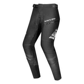 Pantalón LS2 Gravel de hombre en negro y gris oscuro, vista lateral