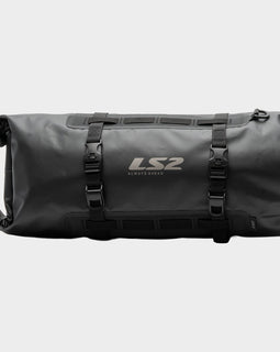 Bolsa cilíndrica impermeable LS2 Move Ahead 30L en negro | MOTOBIKE RIOJA