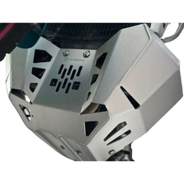 Cubrecárter de Aluminio Original CFMOTO 800 MT-X (Plata) | MOTOBIKE RIOJA
