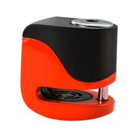 Candado de Disco con Alarma Kovix KS6 Naranja (Pin 5.5mm) Recargable USB | MOTOBIKE RIOJA