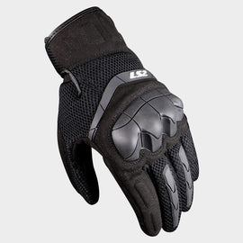 Guantes LS2 MAN KUBRA - Ligereza y Protección para Climas Cálidos | Ventilación y Compatibles con Pantallas Táctiles