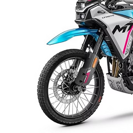 Kit de Guardabarros Alto Original CF MOTO 450 MT - Azul Zephyr / Gris Tundra | MOTOBIKE RIOJA