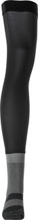 Calcetines FLY Racing Knee Brace Negro/Gris/Blanco, vista lateral
