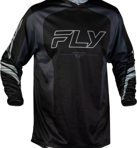Camiseta FLY Racing F-16 Raze - Negro/Gris | MOTOBIKE RIOJA