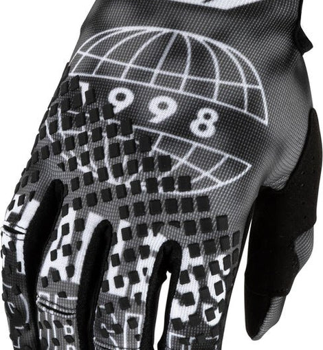 Guantes FLY Racing Kinetic Blur - Negro/Gris | MOTOBIKE RIOJA