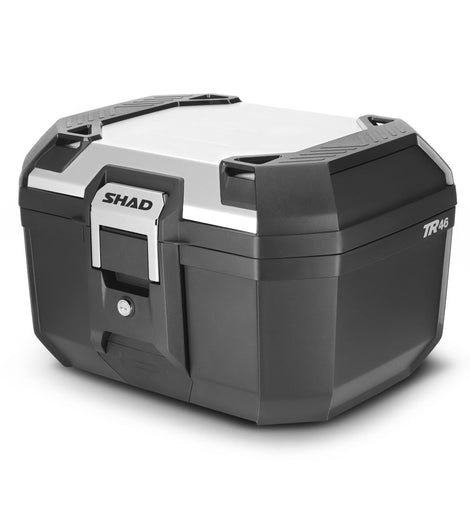Baúl Top Case SHAD TR46 Terra Aluminio (Capacidad 1 Integral + 1 Jet) | MOTOBIKE RIOJA