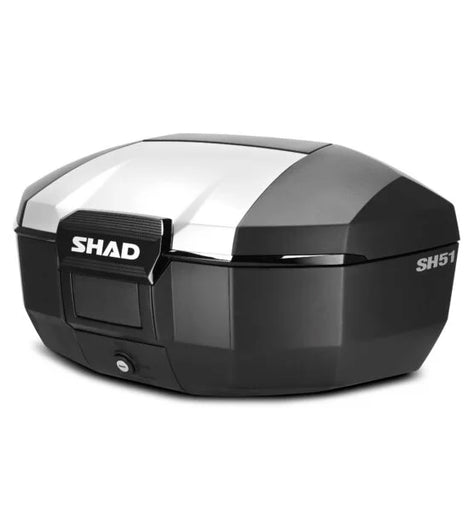 Baúl Top Case SHAD SH51 (Capacidad 2 Cascos) - Aluminio | MOTOBIKE RIOJA