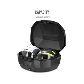 Baúl Top Case SHAD SH51 (Capacidad 2 Cascos) - Aluminio | MOTOBIKE RIOJA
