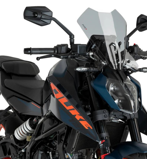 Cúpula Puig New Generation Touring para KTM 125 / 390 / 990 / 1390 Duke (2024+) | MOTOBIKE RIOJA