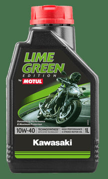 Aceite Kawasaki Lime Green by Motul 10W40 4T 1L