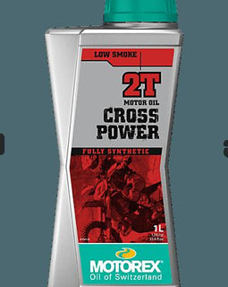 Aceite Motorex Cross Power 2T - Máximo Rendimiento para Motocross y Enduro 1L | MOTOBIKE RIOJA