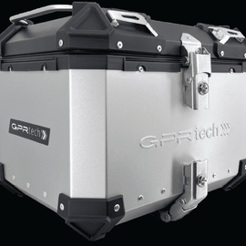 Baúl Universal GPR Aluminio 45L | Resistente e Impermeable | MOTOBIKE RIOJA