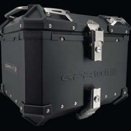 Baúl Universal GPR Aluminio 45L | Resistente e Impermeable | MOTOBIKE RIOJA