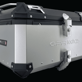 Baúl Universal GPR Aluminio 55L | Impermeable y Resistente | MOTOBIKE RIOJA