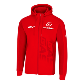 Sudadera GASGAS Replica Team Unisex – Oficial, Roja, con Cremallera | MOTOBIKE RIOJA