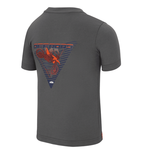 Conjunto Infantil KTM Hero (Camiseta y Pantalón Corto) Gris | MOTOBIKE RIOJA