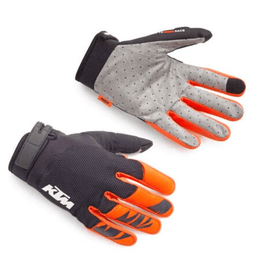 Guantes de MX/Enduro KTM Pounce Negros | MOTOBIKE RIOJA
