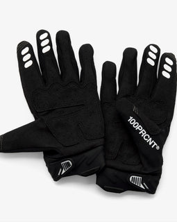 Palma de Clarino perforado de los guantes 100% Airmatic 2 Negro | MOTOBIKE RIOJA