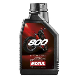 Aceite Motul 800 FL Off Road 2T 1L - 100% Sintético de Alto Rendimiento