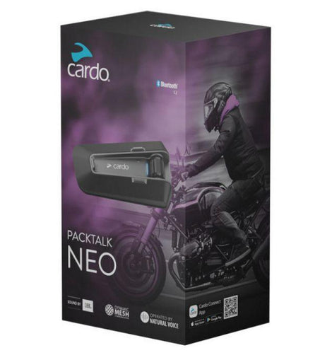 Intercomunicador Cardo Packtalk Neo – Tecnología de Vanguardia | MOTOBIKE RIOJA
