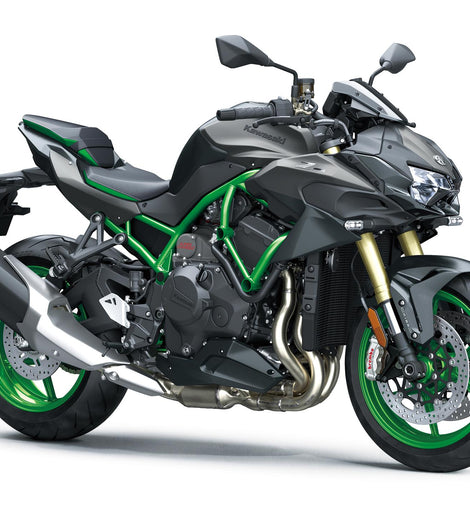 Kawasaki Z H2 SE 2026, vista frontal derecha