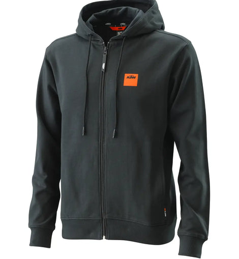 Sudadera con Capucha y Cremallera KTM PURE | Hoodie Unisex 80% Algodón - MOTOBIKE RIOJA