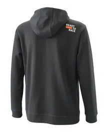 Sudadera con Capucha y Cremallera KTM PURE | Hoodie Unisex 80% Algodón | MOTOBIKE RIOJA