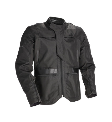 Chaqueta Acerbis Arera negra, vista frontal