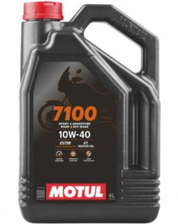 Aceite de Motor Motul 7100 10W40 4T (100% Sintético Ester) - 4 Litros | MOTOBIKE RIOJA