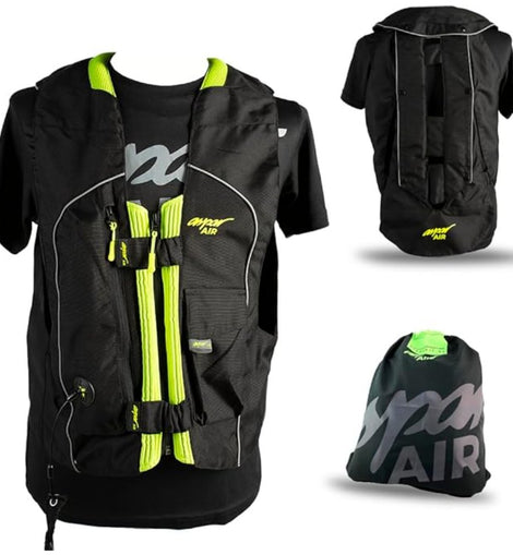 Chaleco Airbag Moto Aspar Air 0.5 – Protección GP en 200 ms con Doble Sistema | MOTOBIKE RIOJA