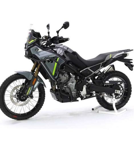 Barras de Protección de Carenado Crosspro (Aluminio) - CF Moto 450 MT (2024-2026) - Negro | MOTOBIKE RIOJA