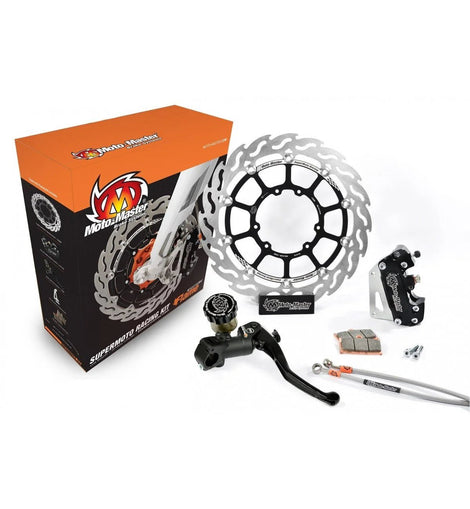 Kit Freno Delantero Supermoto KTM Motomaster Flotante 320 mm – Completo con Bomba, Pinza y Pastillas | MOTOBIKE RIOJA